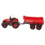 Platinum Farm Tractor and Trailer Toy - Dump Trailer/Red/Red