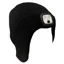 Platinum Arran LED Beanie - Black