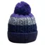 Platinum Ronay Women's Knitted Waterproof Pom Pom Hat - Purple