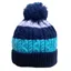 Platinum Ronay Women's Knitted Waterproof Pom Pom Hat - Turquoise