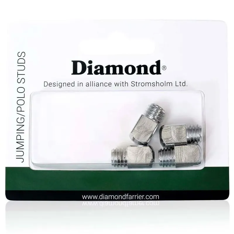 Stromsholm Diamond Jumping/Polo Studs - 4 Pack