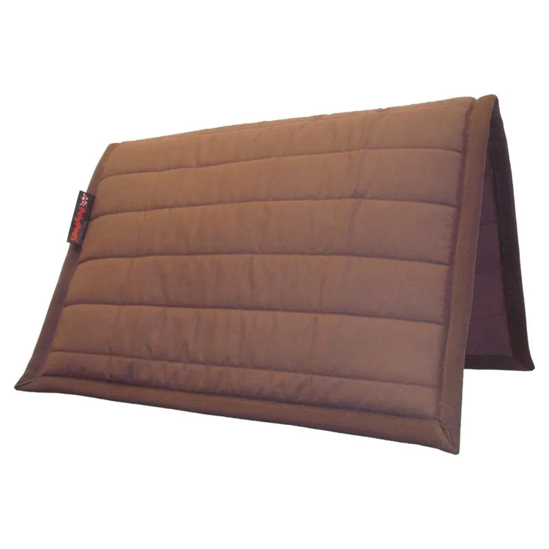 PolyPads Classic Single Saddle Pad - Brown-1