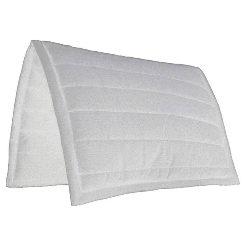 PolyPads Classic Single Saddle Pad - White-1
