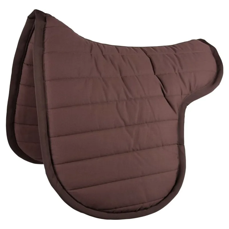 Polypad Forma Saddle Pad - Brown/Brown