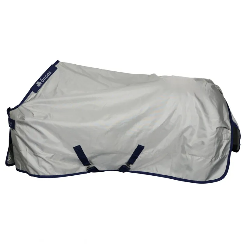 Bucas Power 150g Standard Neck Turnout Blanket - Silver-2