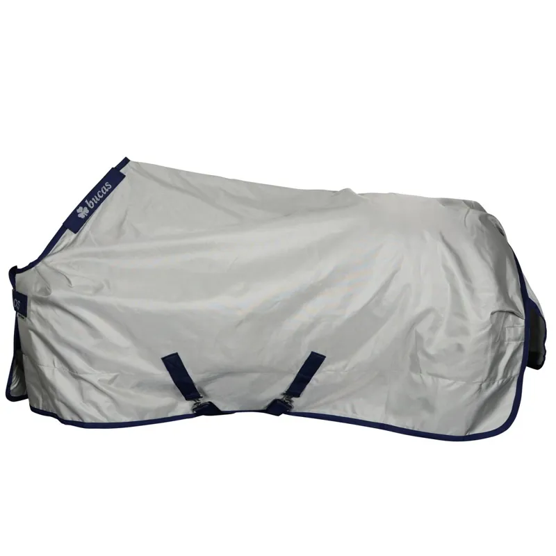 Bucas Power 300g Extra Standard Neck Turnout Blanket - Silver-8