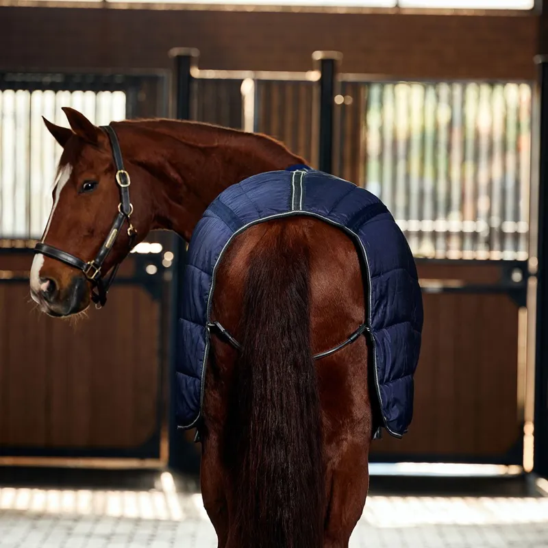 WeatherBeeta ComFiTec PP Channel Detach A Neck 220g Stable Blanket - Navy-8