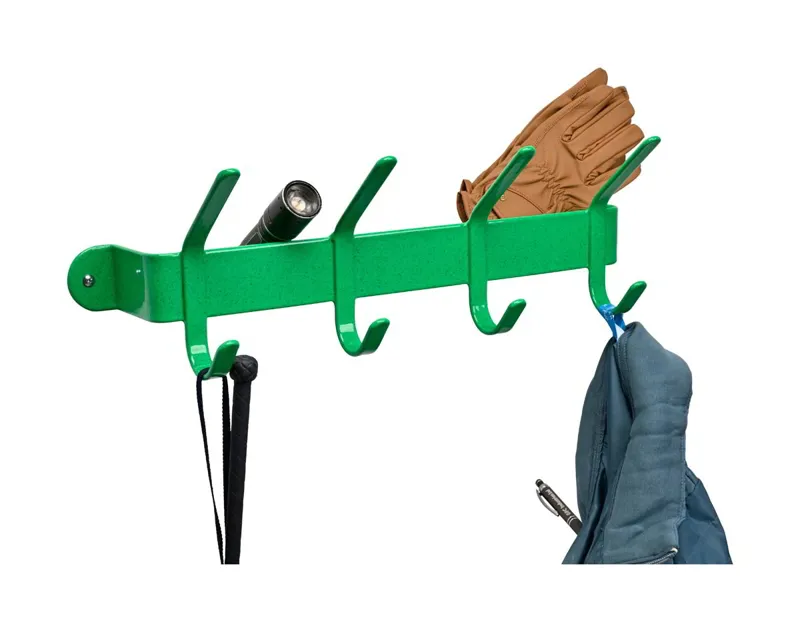 Stubbs Coat Hook Shelfie - Green