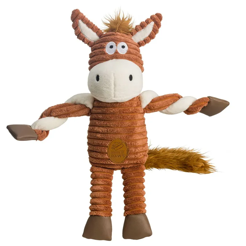 House of Paws Jumbo Cord Dog Toy - Horse