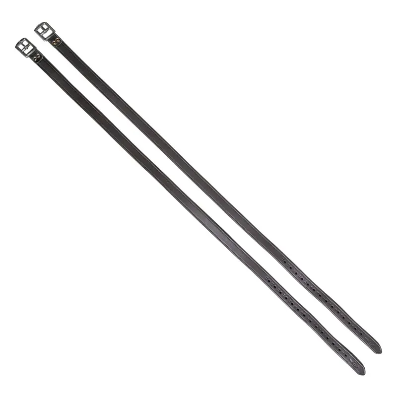 Dy'on Premium Stirrup Leathers - Black-1