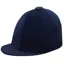 Equetech Premium Velvet Show Helmet Cover - Navy