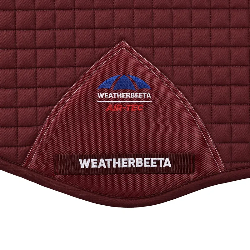 WeatherBeeta Prime Air-Tech All Purpose Saddle Pad - Burgundy-2