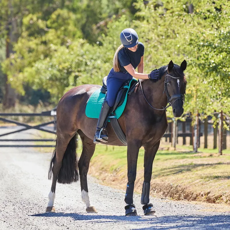 WeatherBeeta Prime Air-Tech All Purpose Saddle Pad - Dark Turquoise-10