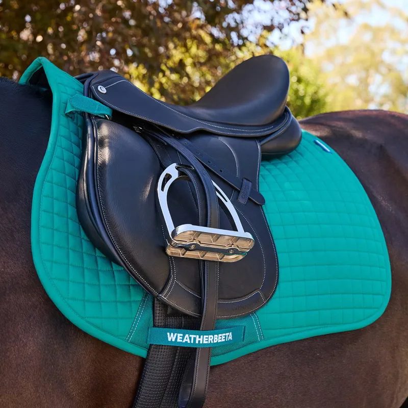 WeatherBeeta Prime Air-Tech All Purpose Saddle Pad - Dark Turquoise-9