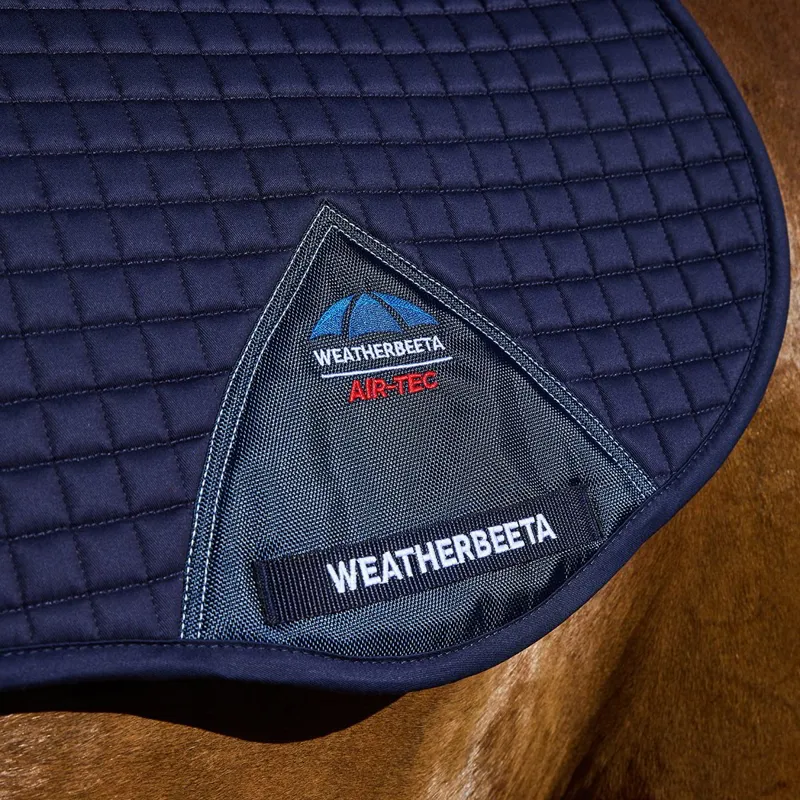 WeatherBeeta Prime Air-Tech All Purpose Saddle Pad - Navy-9