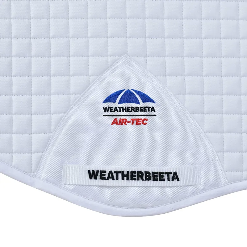 WeatherBeeta Prime Air-Tech All Purpose Saddle Pad - White-2