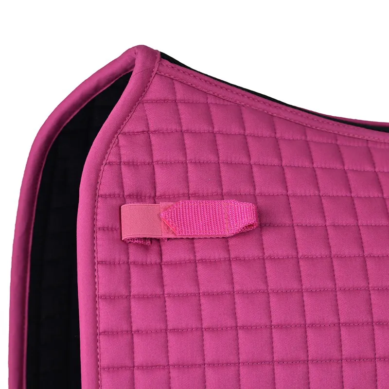 WeatherBeeta Prime Air-Tech Dressage Saddle Pad - Bright Magenta-1