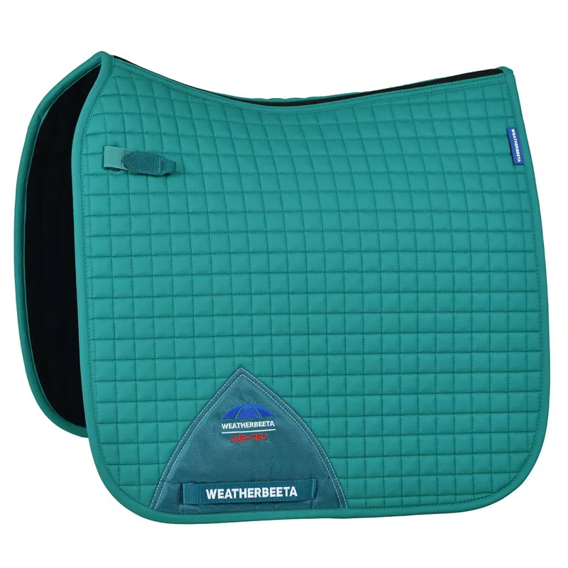 WeatherBeeta Prime Air-Tech Dressage Saddle Pad - Dark Turquoise