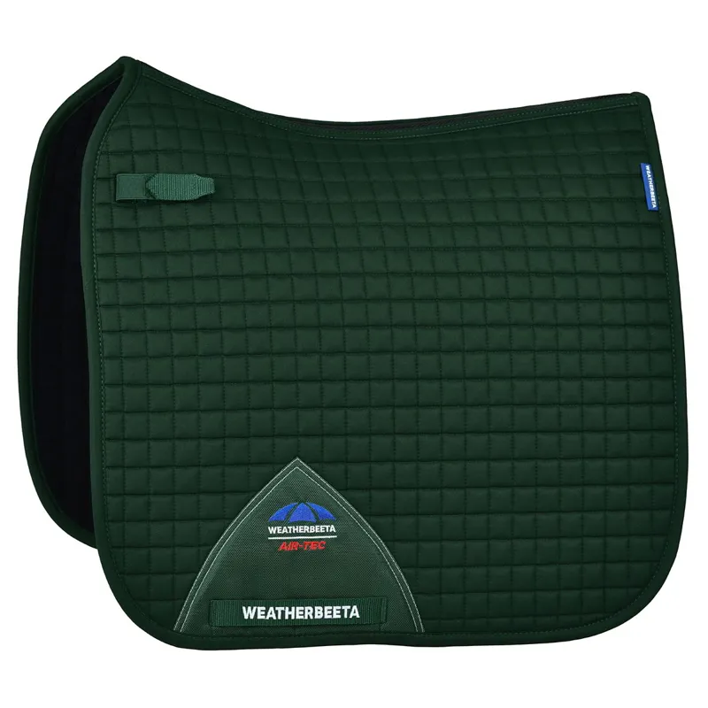 WeatherBeeta Prime Air-Tech Dressage Saddle Pad - Forest Green