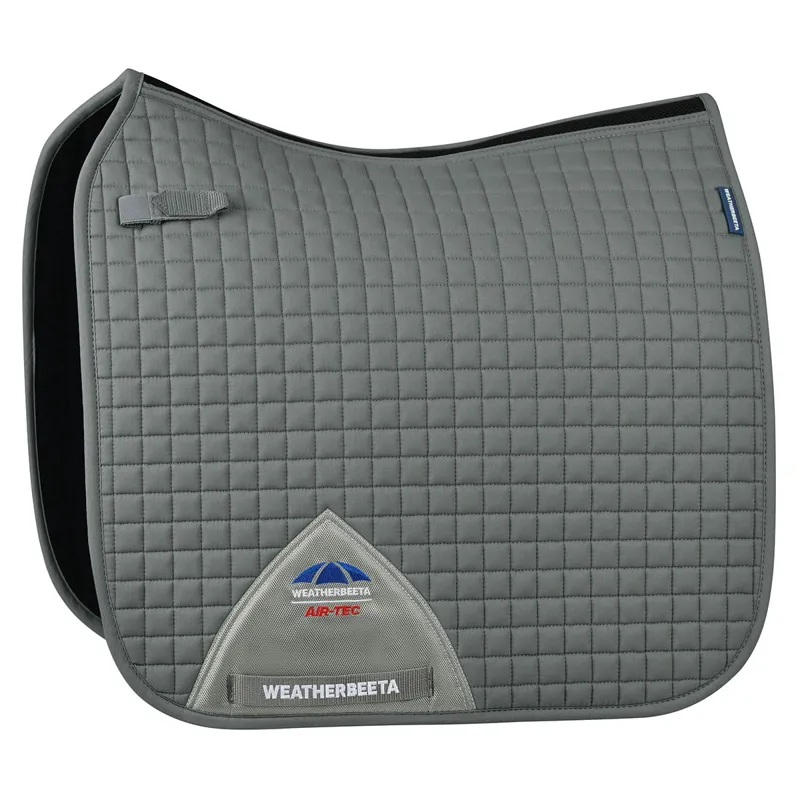 WeatherBeeta Prime Air-Tech Dressage Saddle Pad - Grey