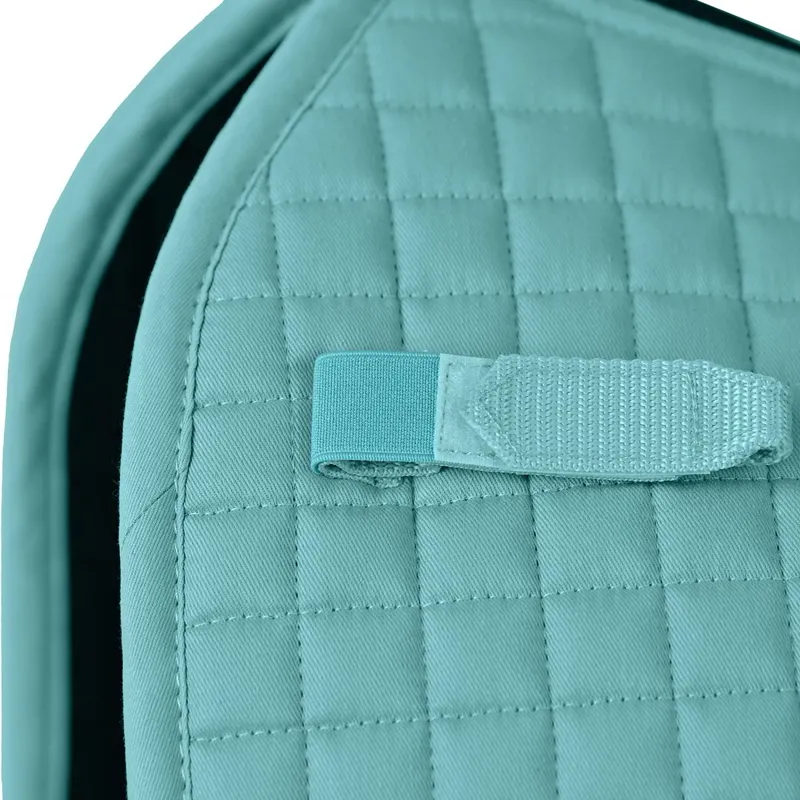 WeatherBeeta Prime Air-Tech Dressage Saddle Pad - Light Aqua-4