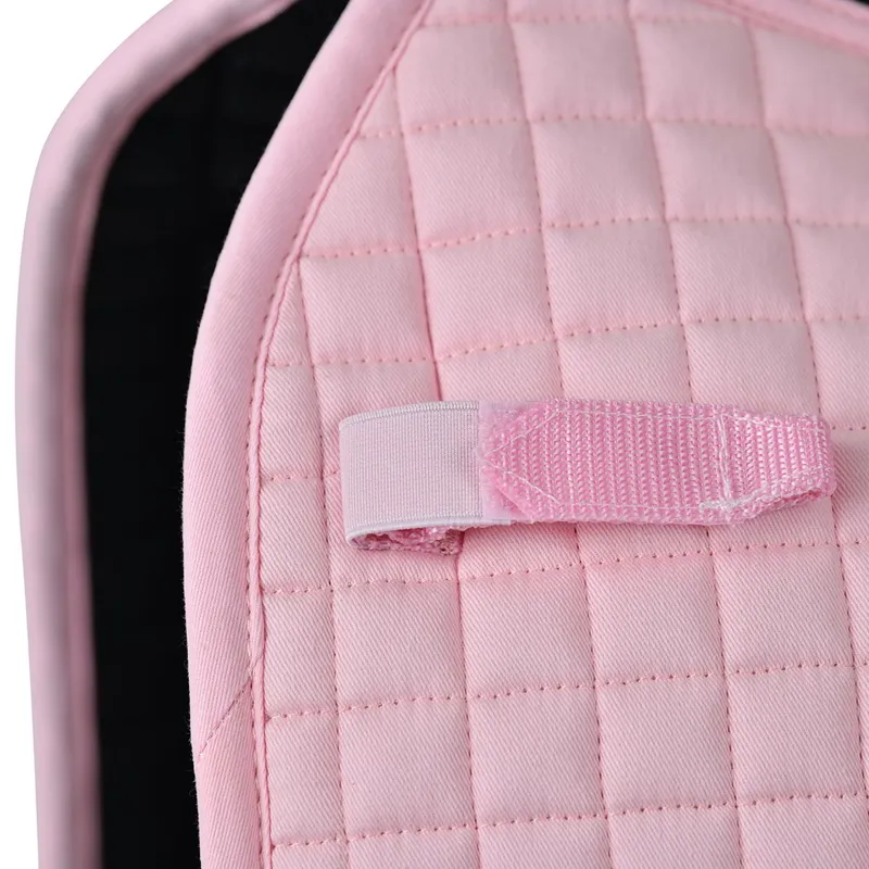 WeatherBeeta Prime Air-Tech Dressage Saddle Pad - Light Pink-4