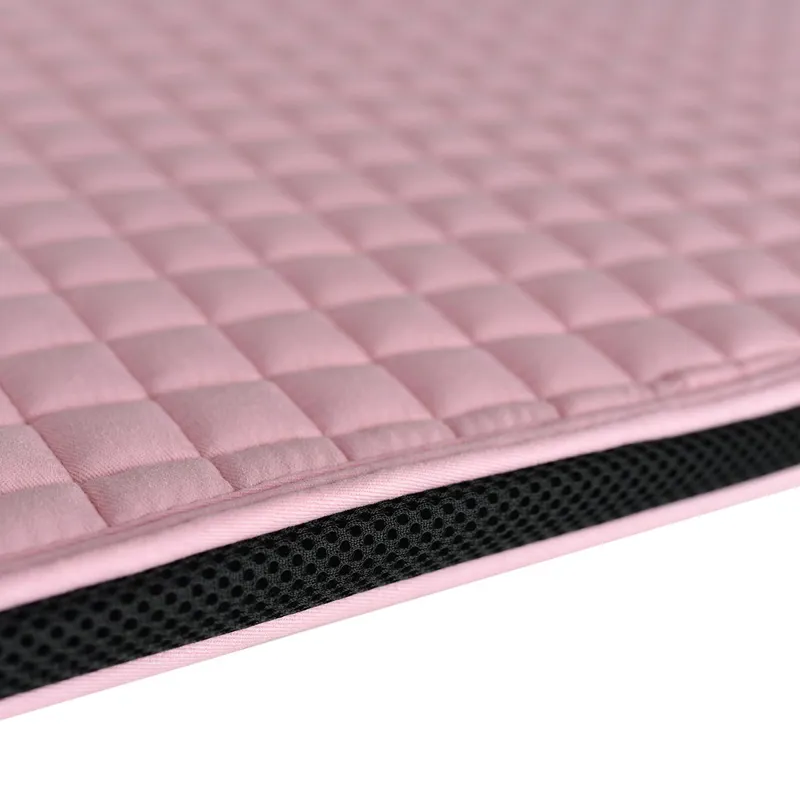 WeatherBeeta Prime Air-Tech Dressage Saddle Pad - Light Pink-1