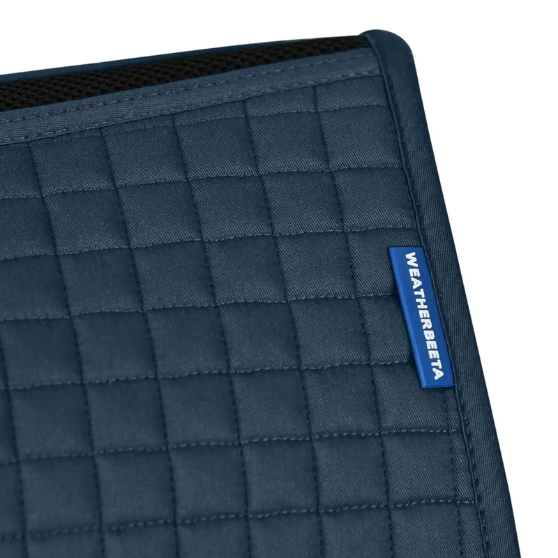 WeatherBeeta Prime Air-Tech Dressage Saddle Pad - Midnight Teal-2