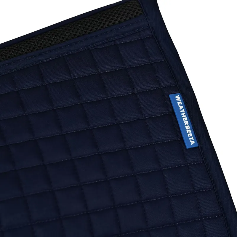 WeatherBeeta Prime Air-Tech Dressage Saddle Pad - Navy-3