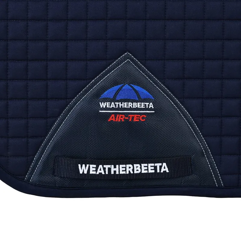 WeatherBeeta Prime Air-Tech Dressage Saddle Pad - Navy-1