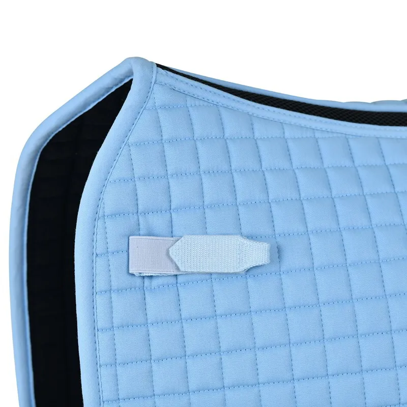WeatherBeeta Prime Air-Tech Dressage Saddle Pad - Sky Blue-4
