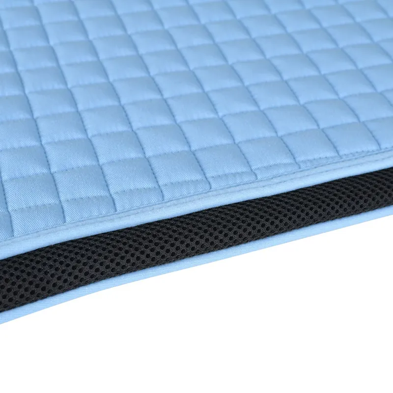 WeatherBeeta Prime Air-Tech Dressage Saddle Pad - Sky Blue-3