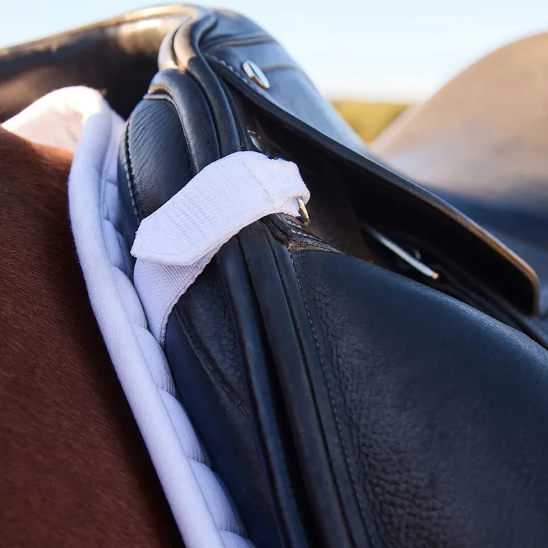 WeatherBeeta Prime Air-Tech Dressage Saddle Pad - White-6