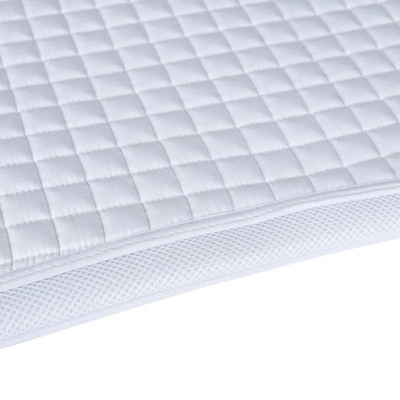 WeatherBeeta Prime Air-Tech Dressage Saddle Pad - White-4