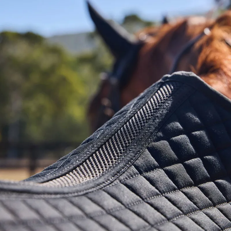 WeatherBeeta Prime Air-Tech Jump Saddle Pad - Black-1