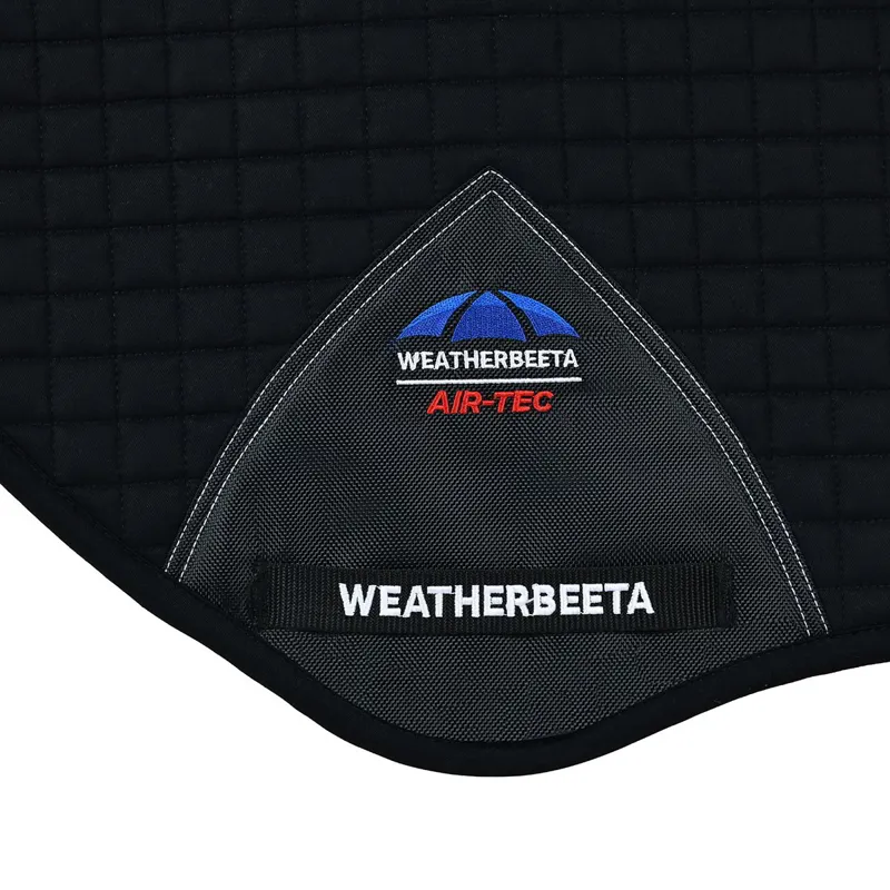 WeatherBeeta Prime Air-Tech Jump Saddle Pad - Black-3