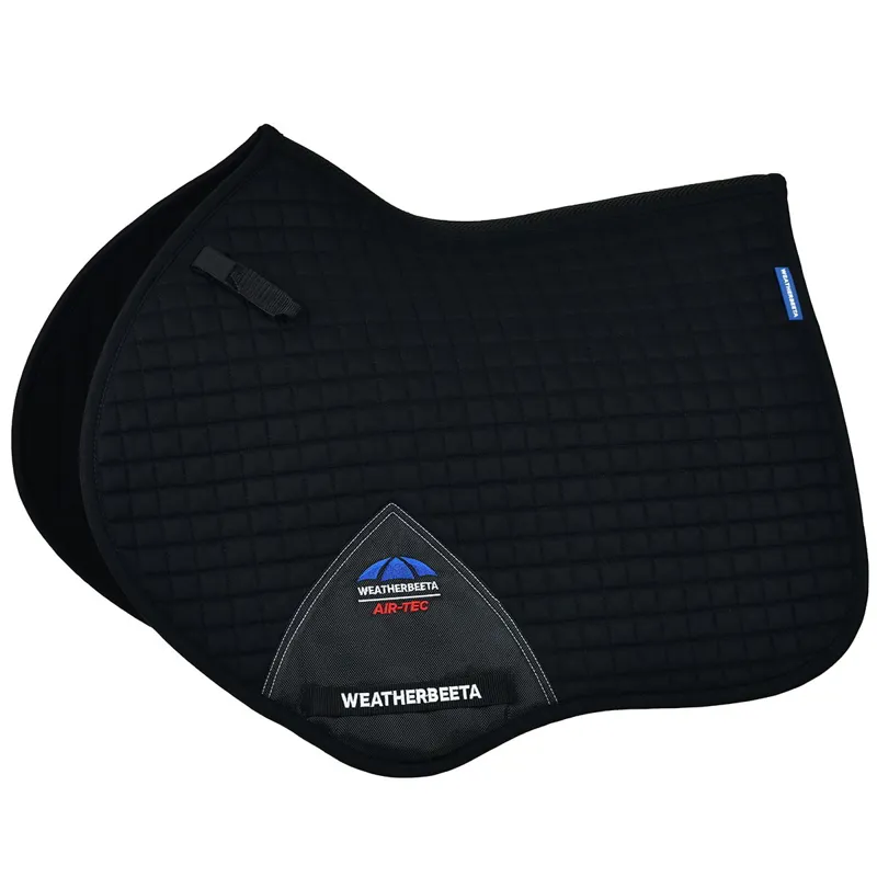 WeatherBeeta Prime Air-Tech Jump Saddle Pad - Black
