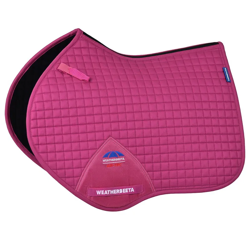 WeatherBeeta Prime Air-Tech Jump Saddle Pad - Bright Magenta