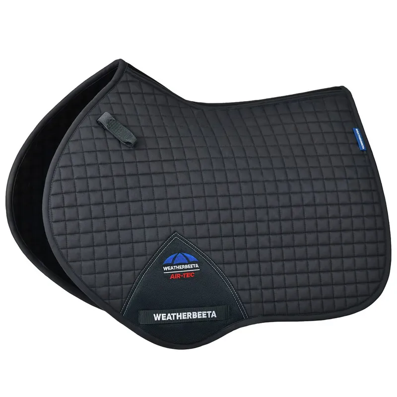 WeatherBeeta Prime Air-Tech Jump Saddle Pad - Charcoal