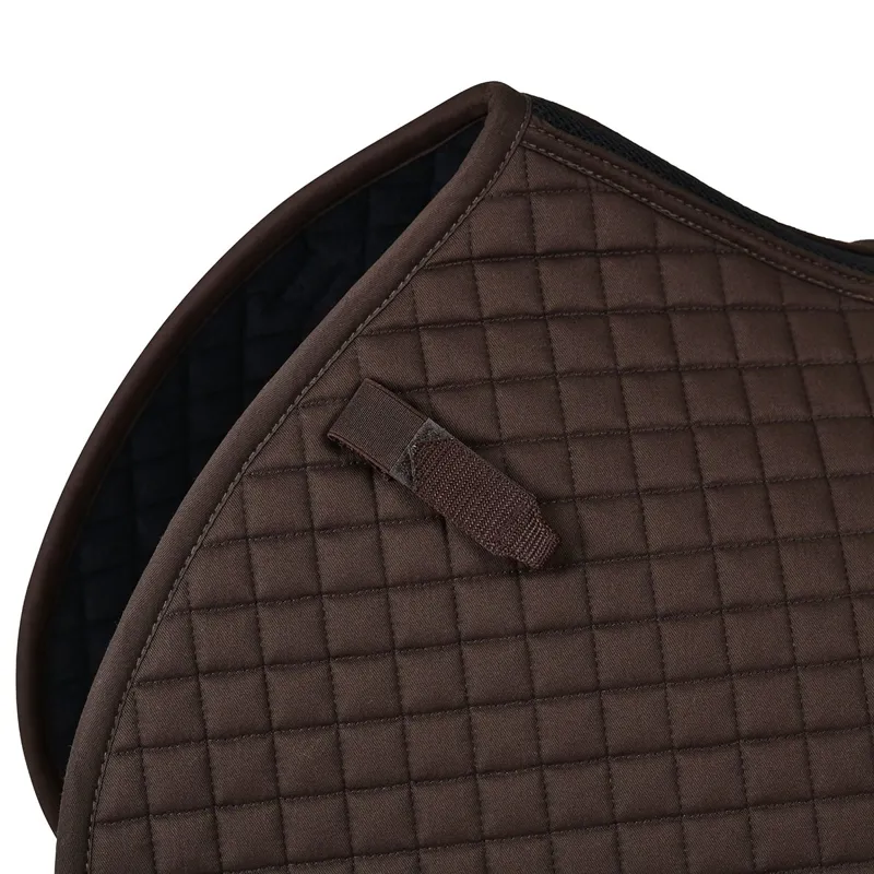 WeatherBeeta Prime Air-Tech Jump Saddle Pad - Chocolate-1