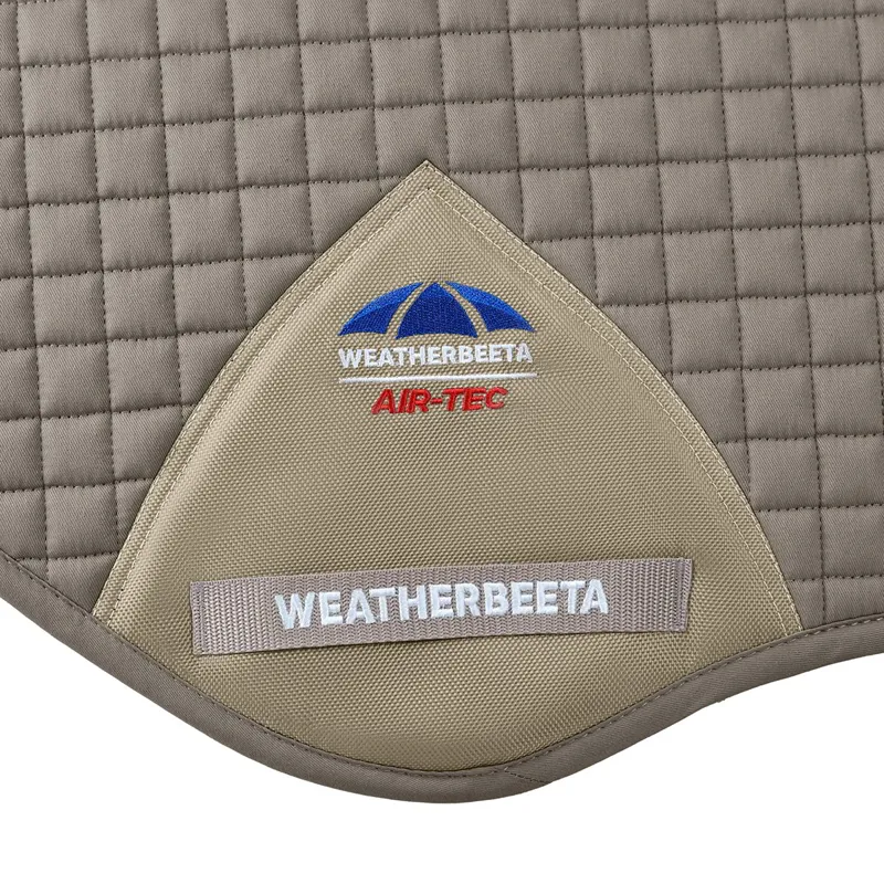 WeatherBeeta Prime Air-Tech Jump Saddle Pad - Natural Clay-1