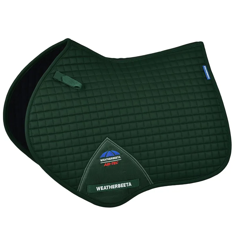 WeatherBeeta Prime Air-Tech Jump Saddle Pad - Forest Green
