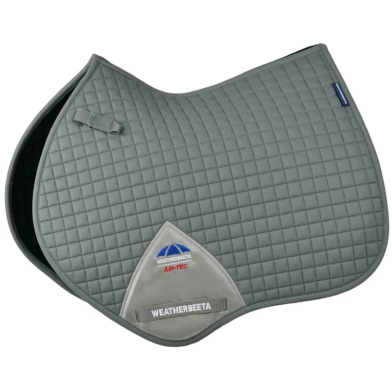 WeatherBeeta Prime Air-Tech Jump Saddle Pad - Grey