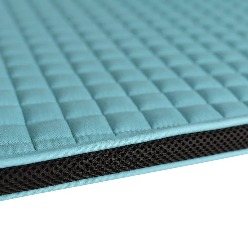WeatherBeeta Prime Air-Tech Jump Saddle Pad - Light Aqua-4