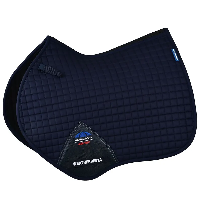 WeatherBeeta Prime Air-Tech Jump Saddle Pad - Navy