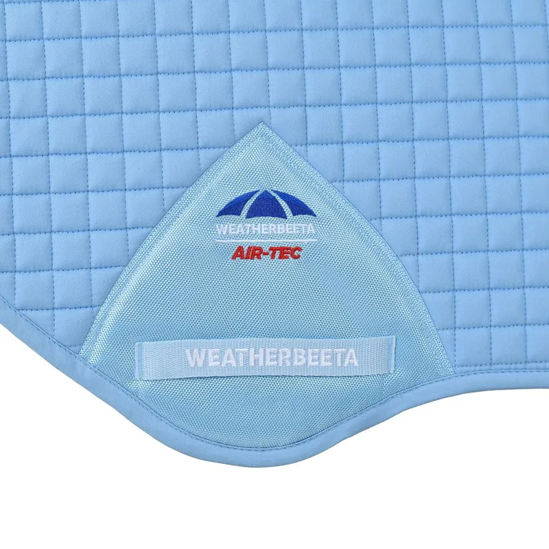 WeatherBeeta Prime Air-Tech Jump Saddle Pad - Sky Blue-2