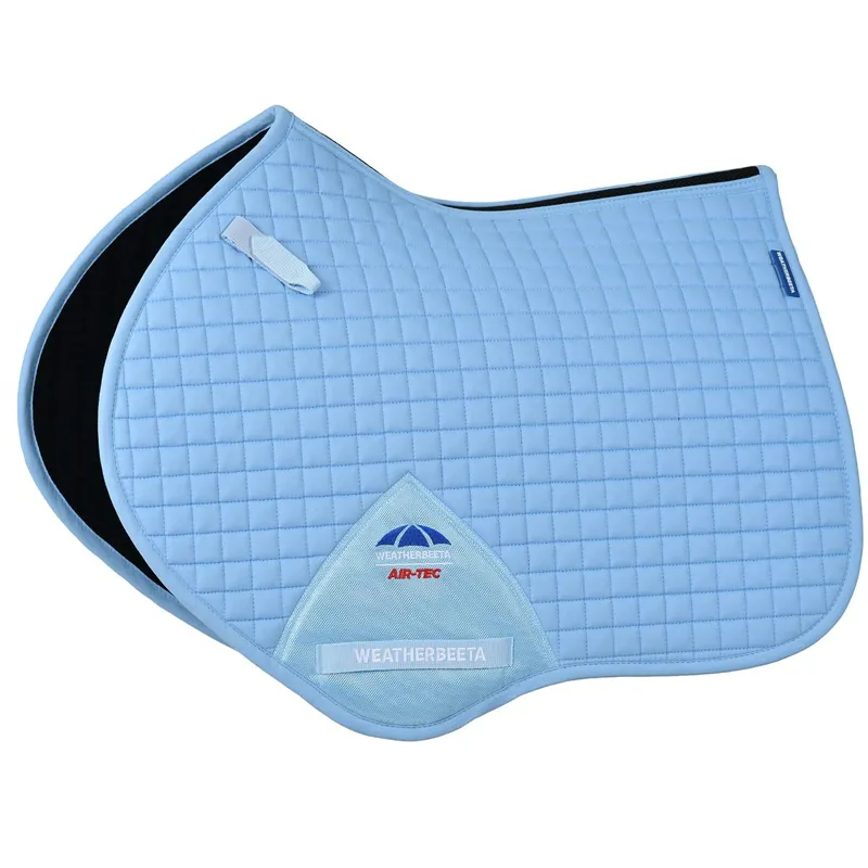WeatherBeeta Prime Air-Tech Jump Saddle Pad - Sky Blue