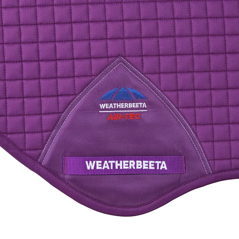 WeatherBeeta Prime Air-Tech Jump Saddle Pad - Violet-3
