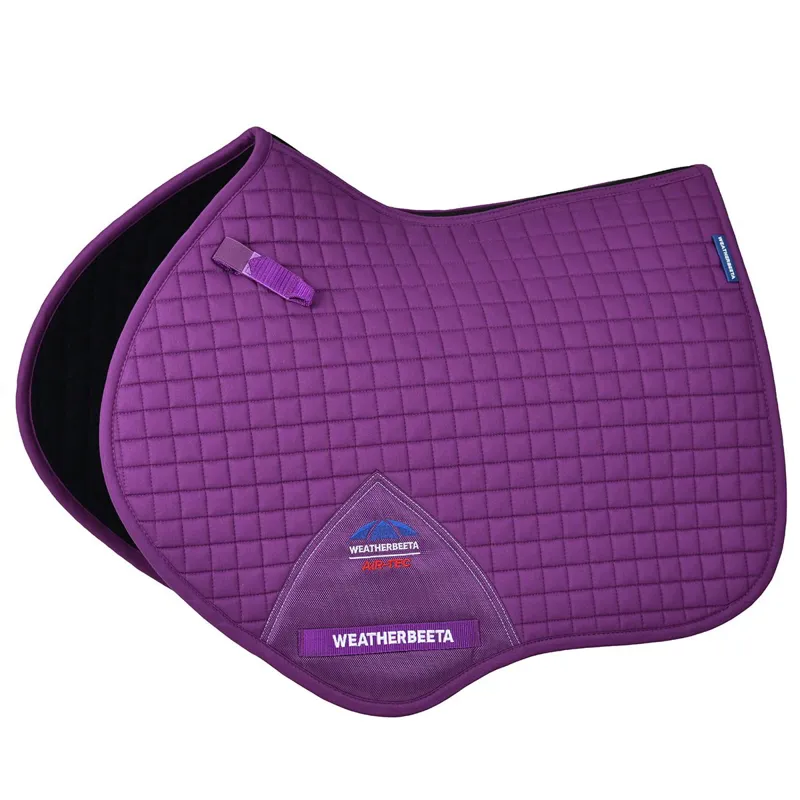 WeatherBeeta Prime Air-Tech Jump Saddle Pad - Violet