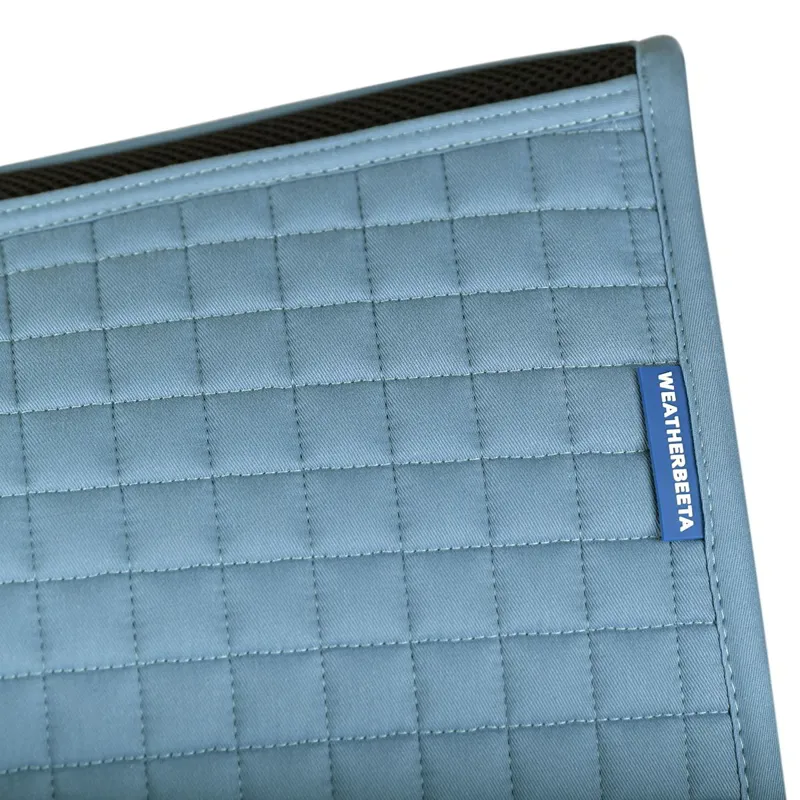 WeatherBeeta Prime Air-Tech Jump Saddle Pad - Washed Denim-4